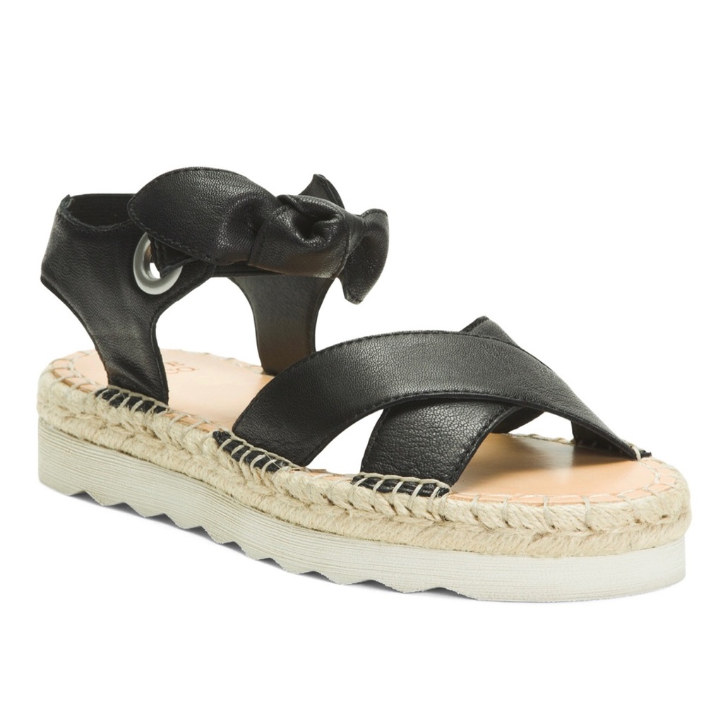 Frye & Co Lula Bow Espadrille Platform‎ Sandals
